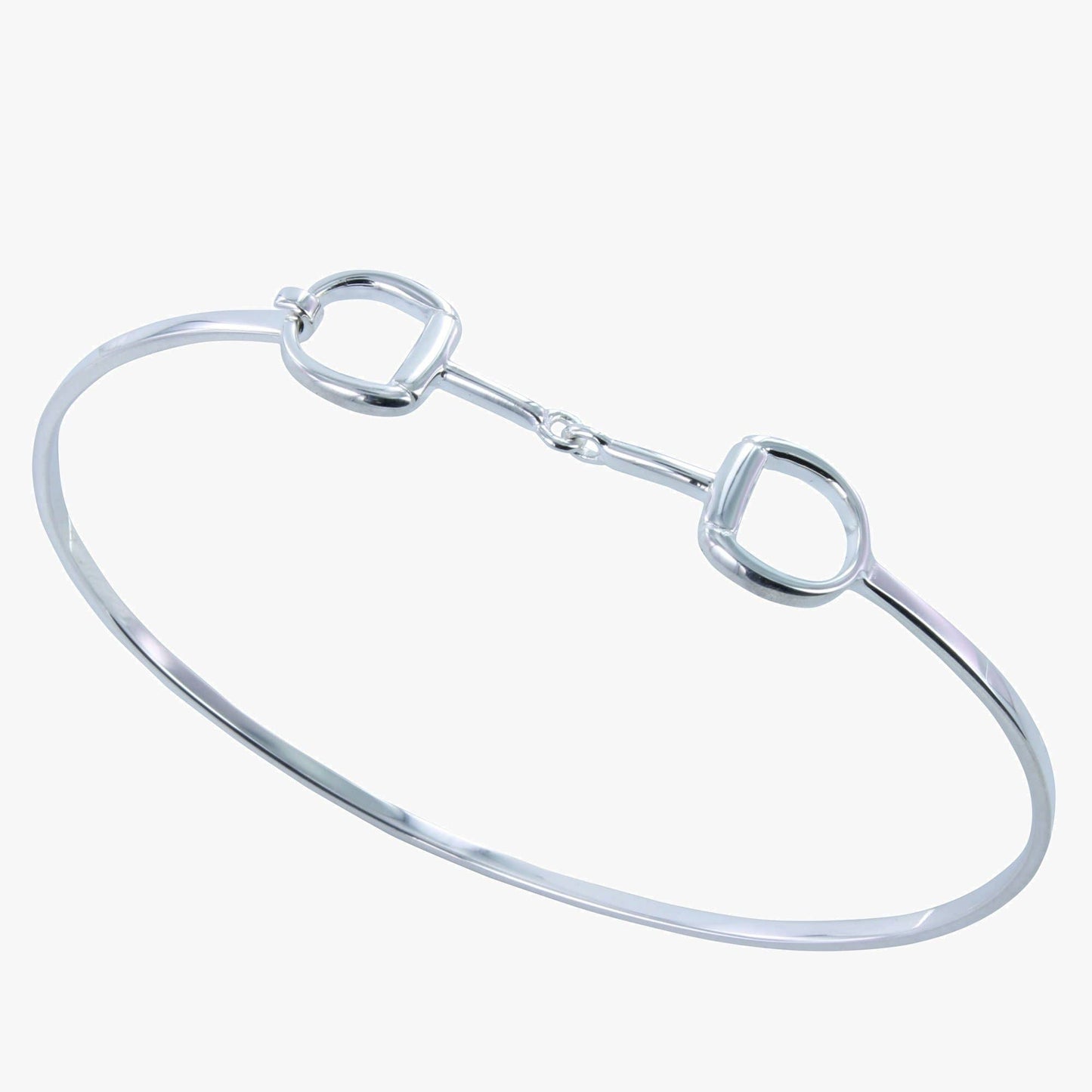 Sterling Silver Snaffle Cuff