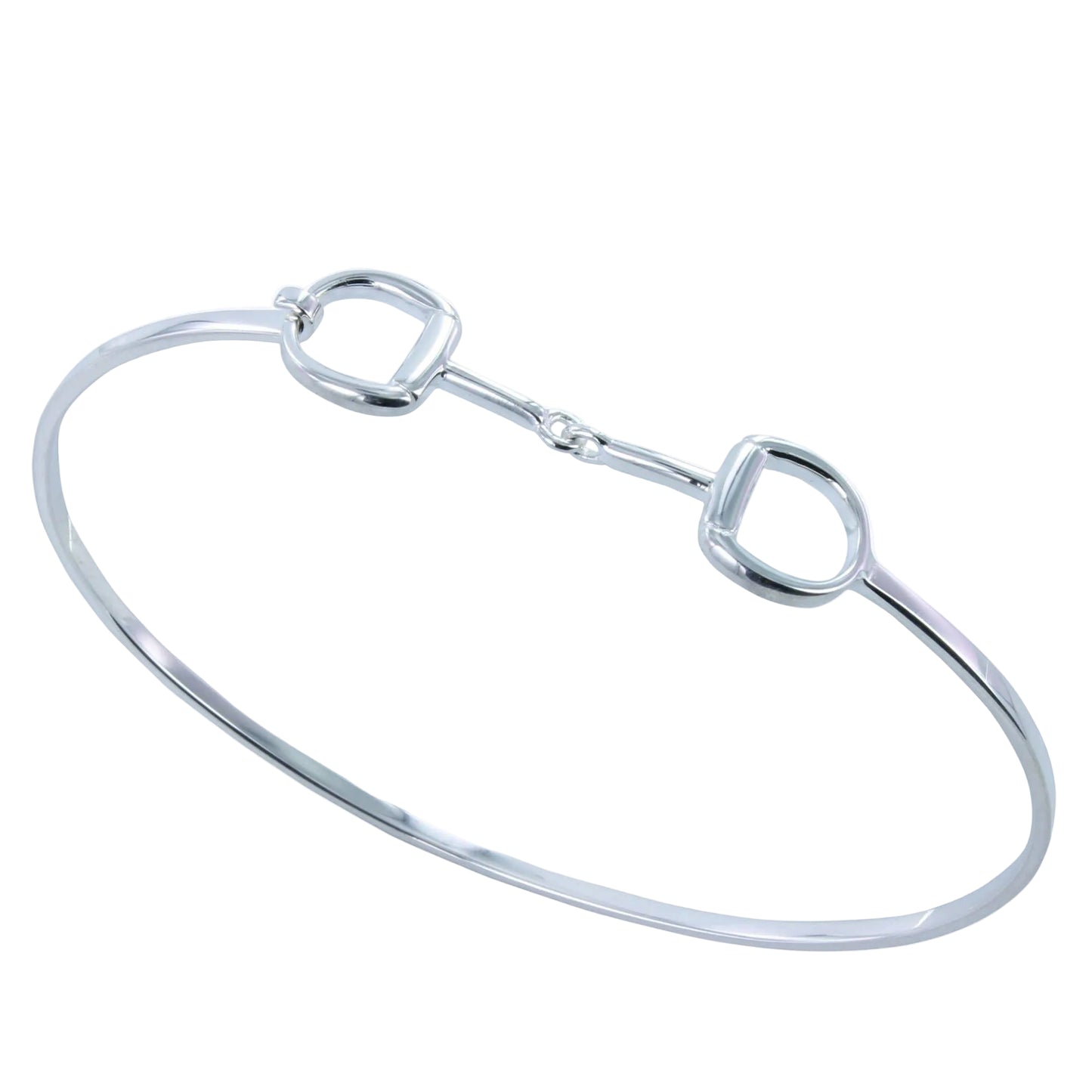 Sterling Silver Snaffle Cuff