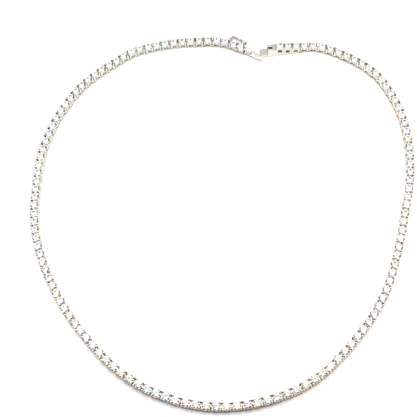 925 tennis necklace