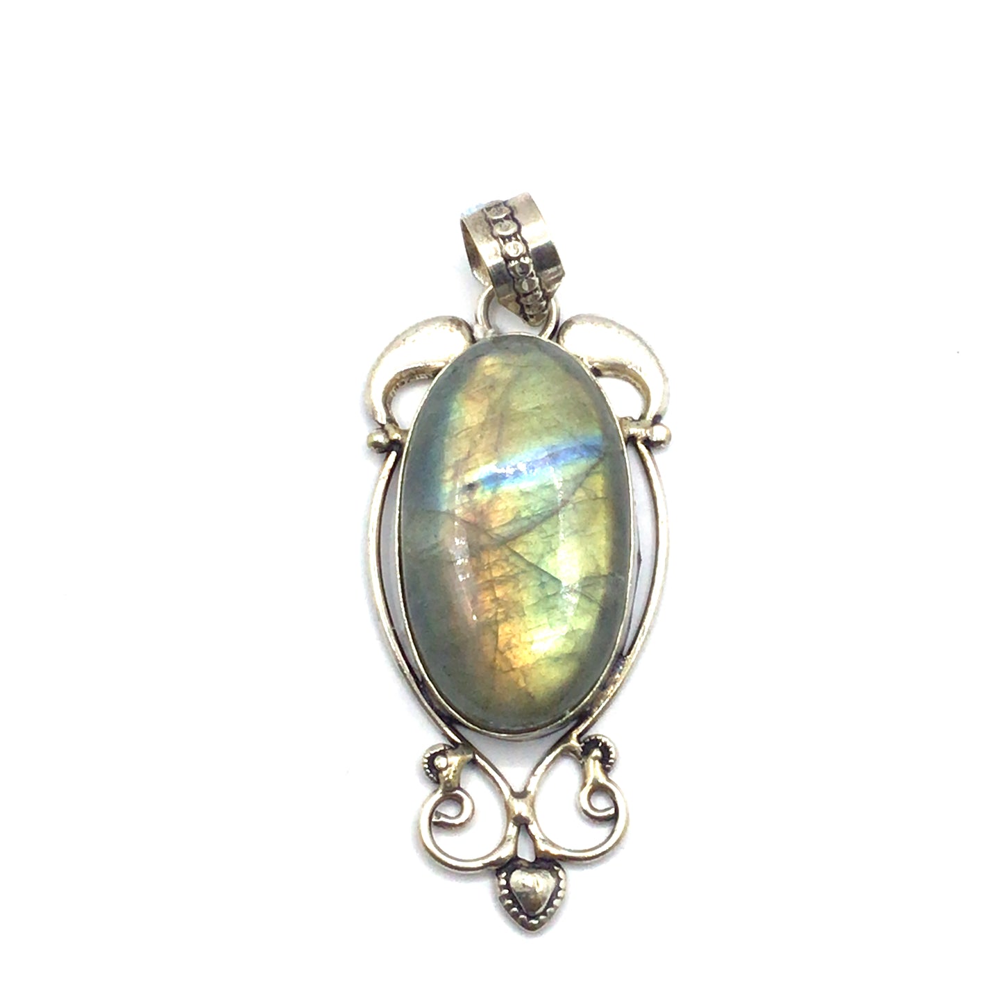 925 silver Labradorite pendant