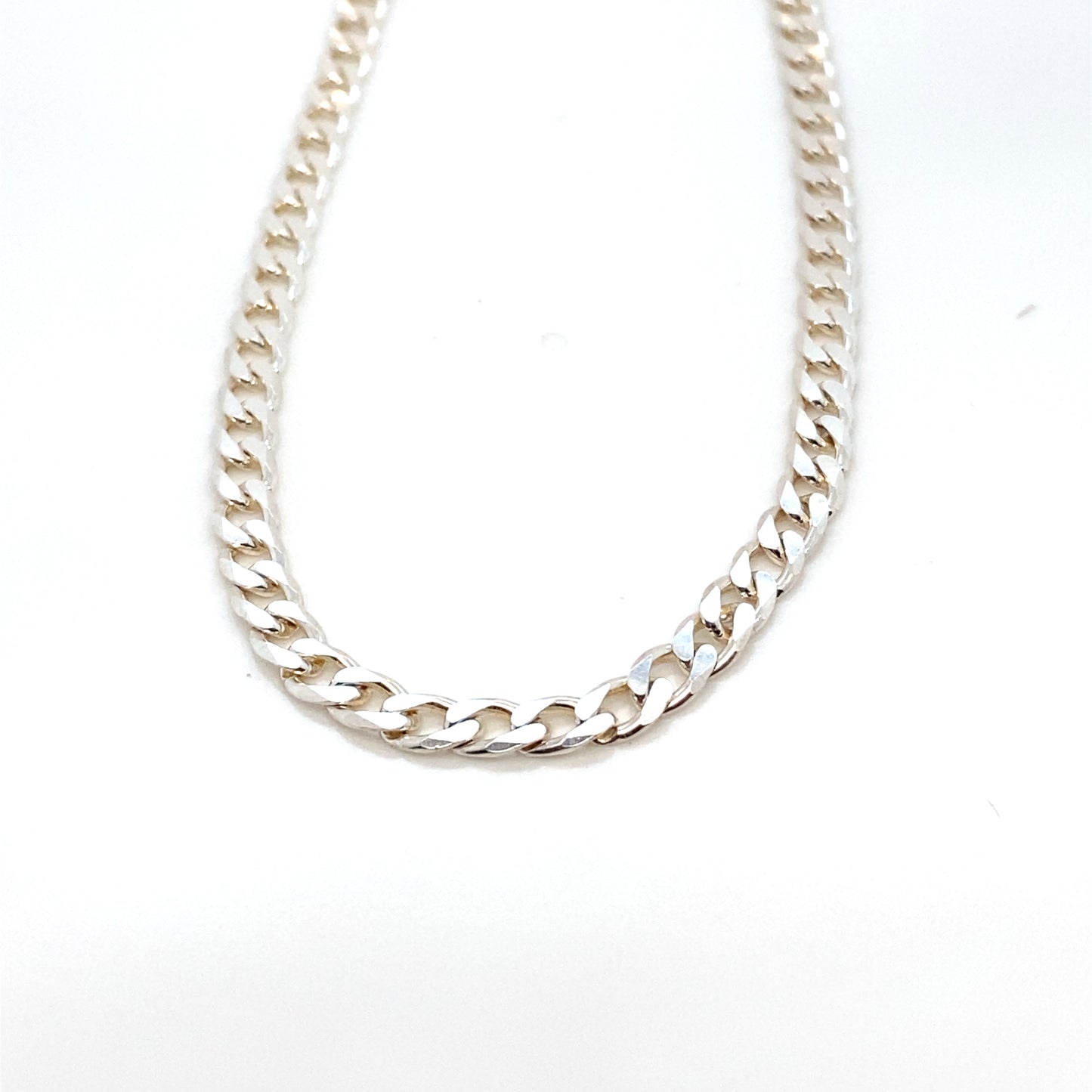 Sterling Silver Curb Chain 20"