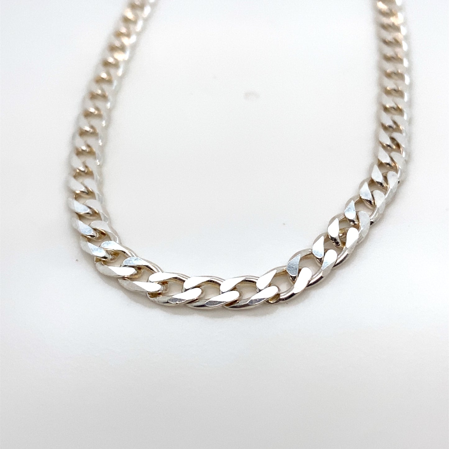 Sterling Silver Curb Chain 20"