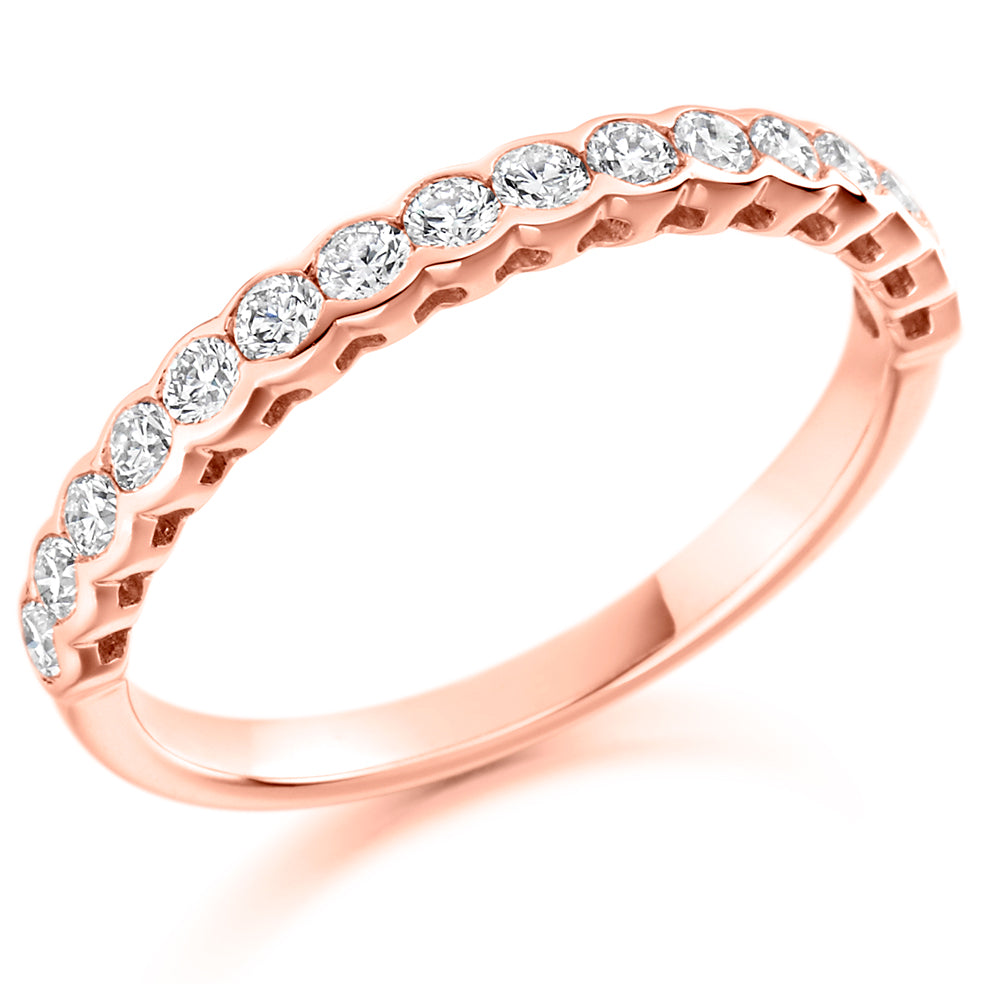 The 'Patsy' Half Eternity Ring