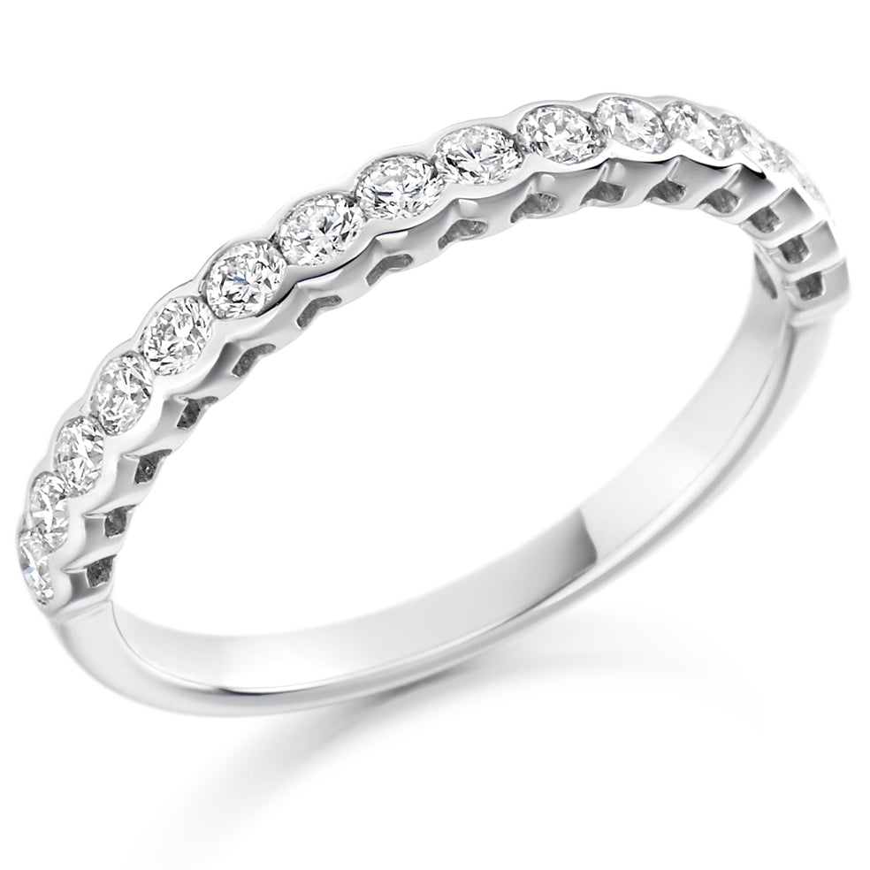 The 'Patsy' Half Eternity Ring