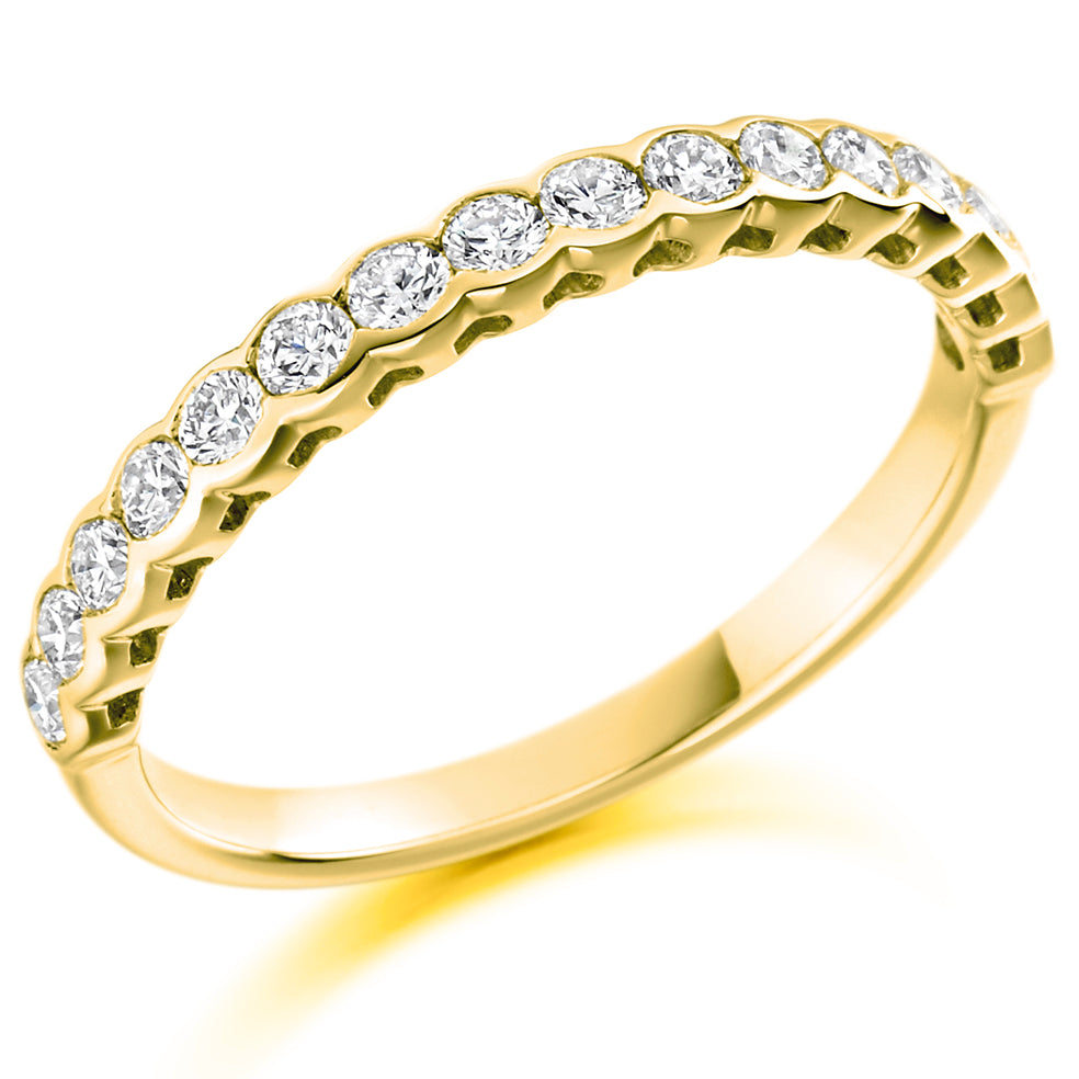 The 'Patsy' Half Eternity Ring
