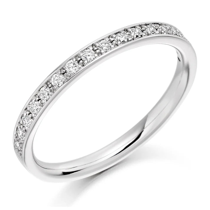 The 'Ella' Half Eternity Ring