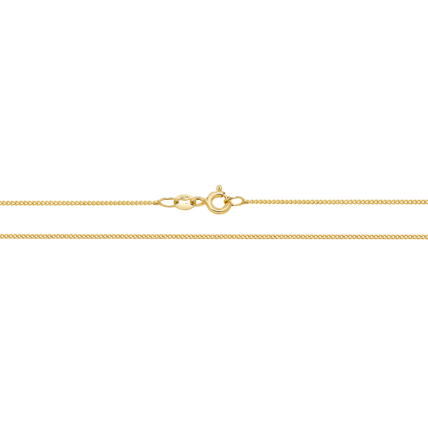 Fine Curb 9ct 18"