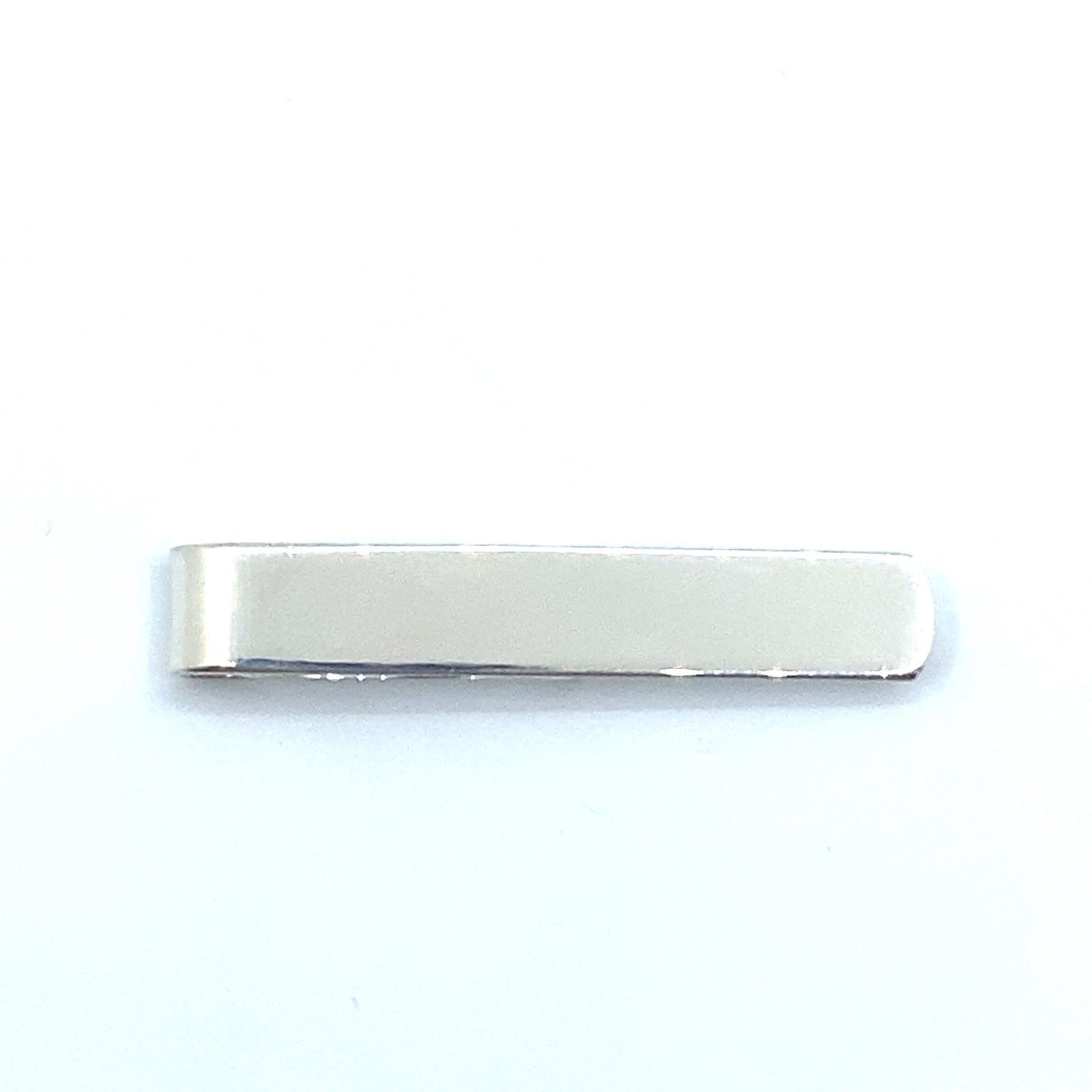 Sterling Silver Pin Skinny Tie Slide
