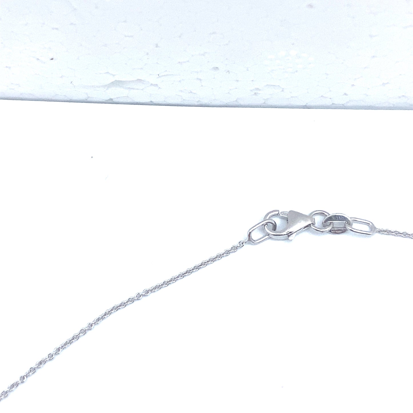 9ct White Gold 18" Belcher Chain