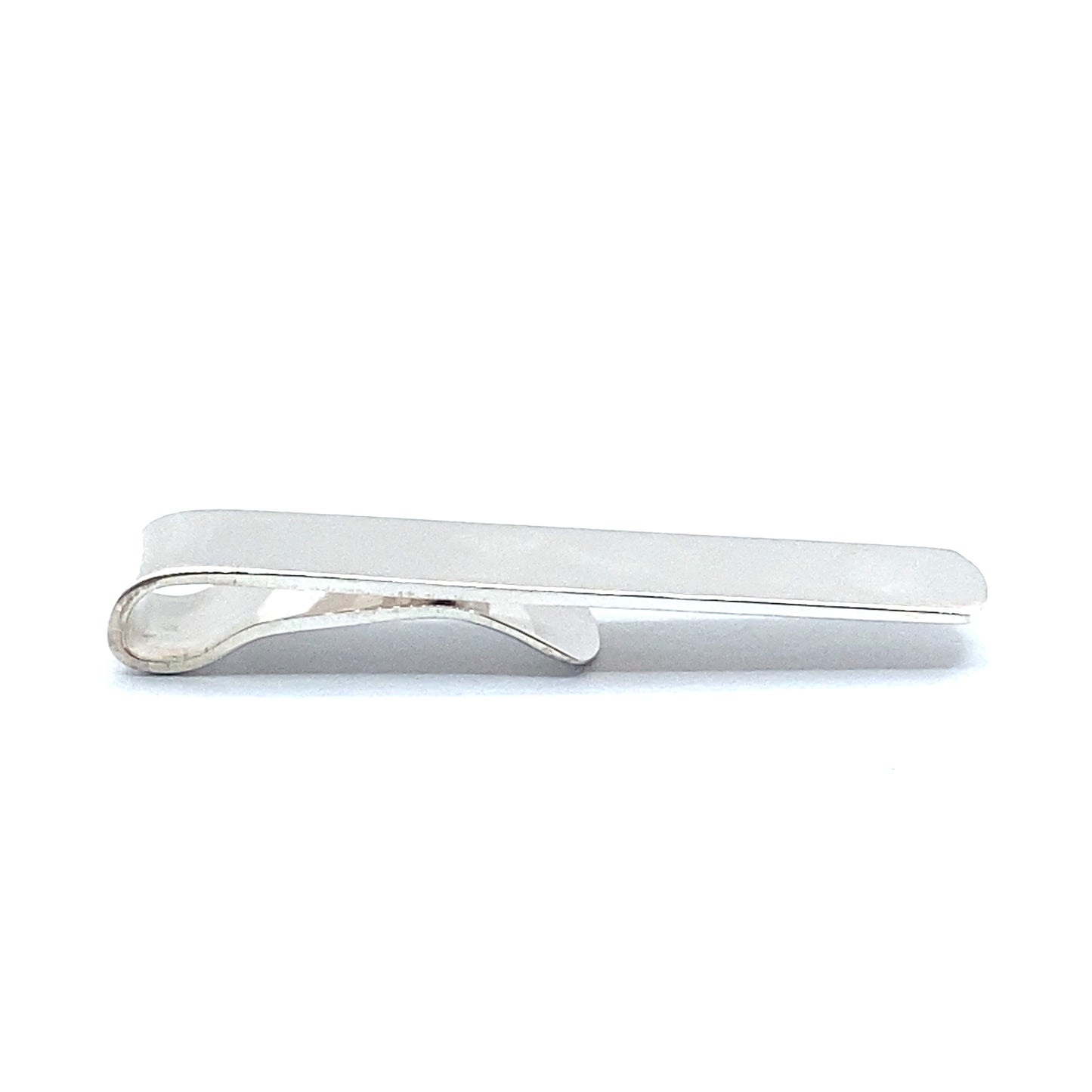 Sterling Silver Pin Skinny Tie Slide