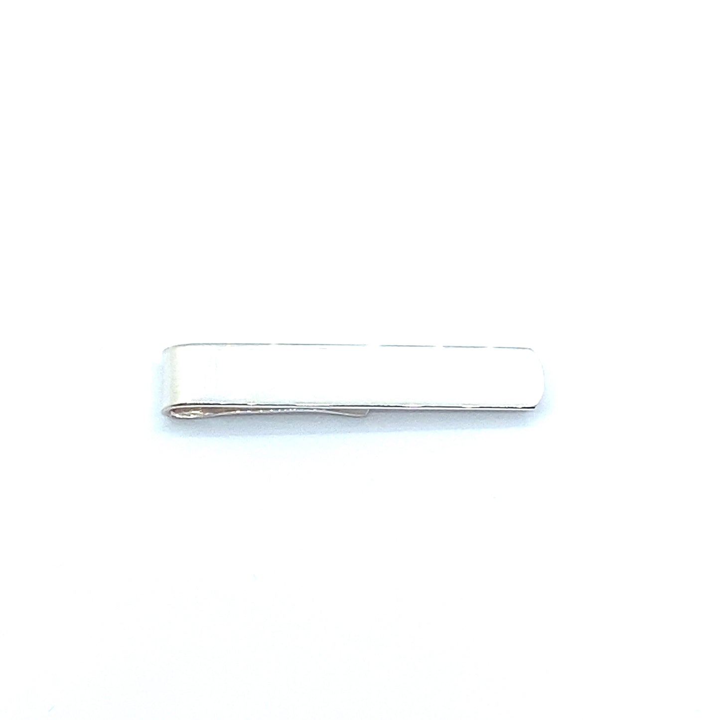 Sterling Silver Pin Skinny Tie Slide