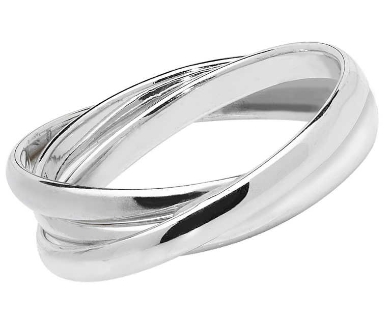 925 Sterling Silver Russian Ring