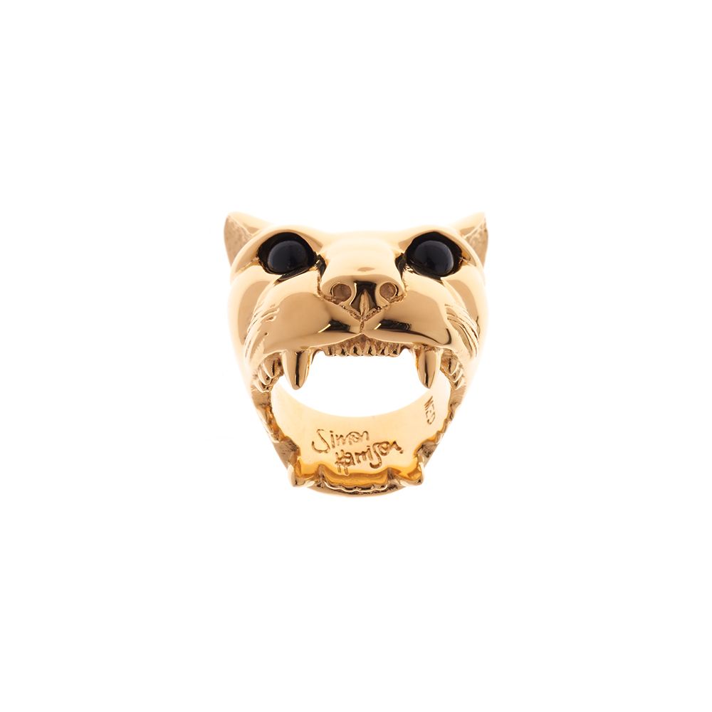 Dionysus Jaguar Gold Plated Ring