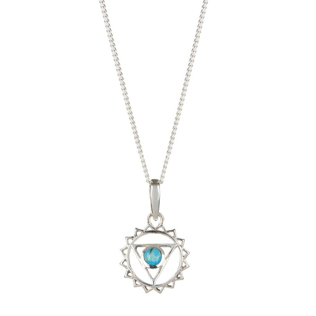 Throat Chakra Arizona Turquoise & Sterling Silver Ring