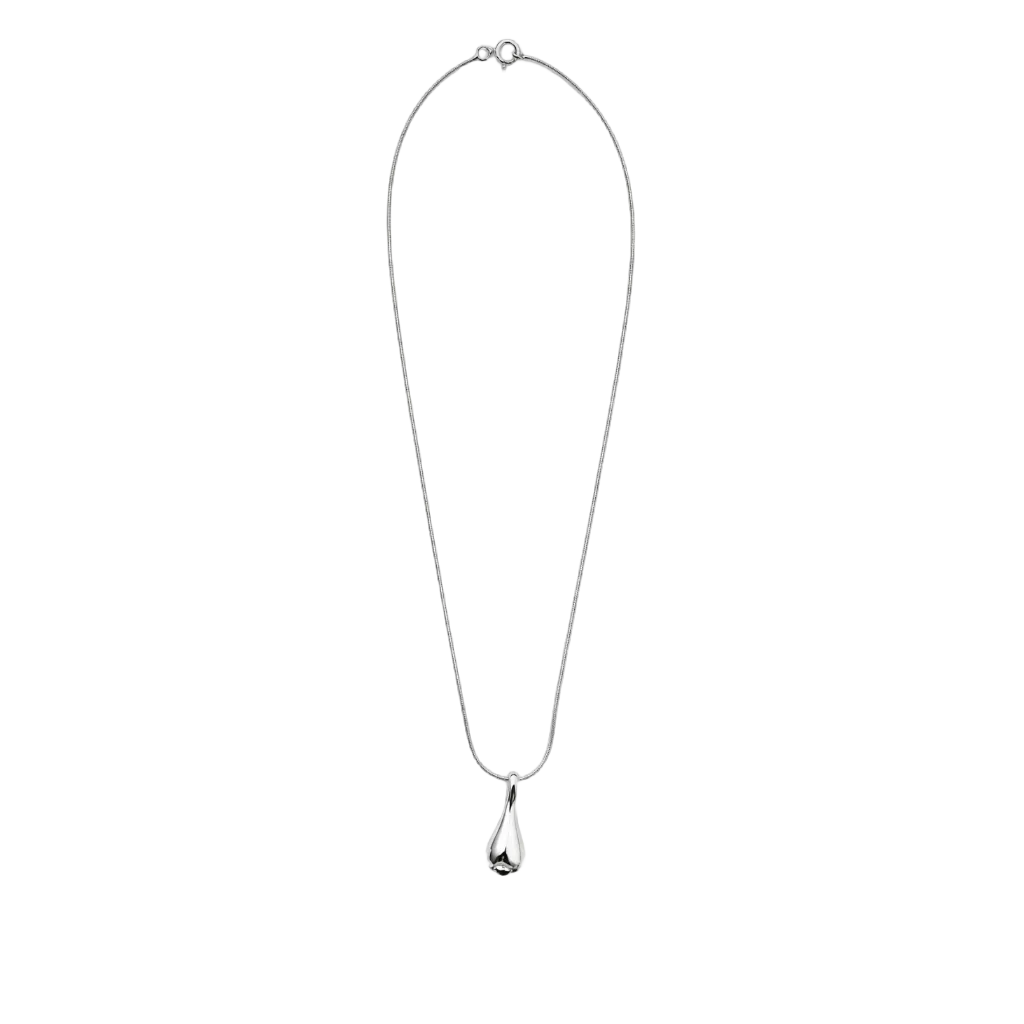 Sterling Silver Pear Drop Necklace