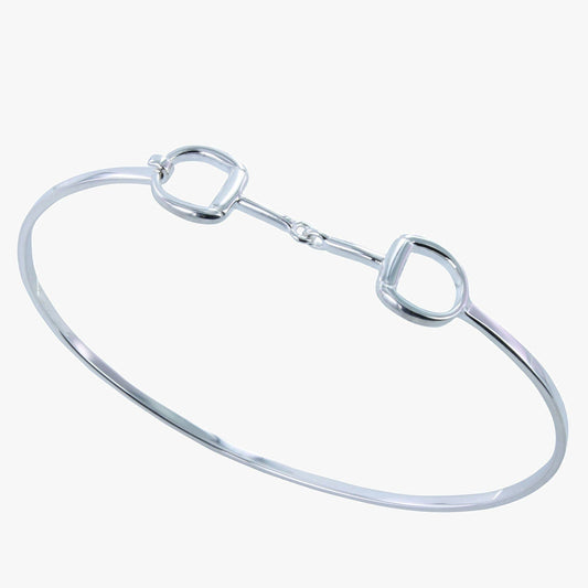 Sterling Silver Snaffle Cuff