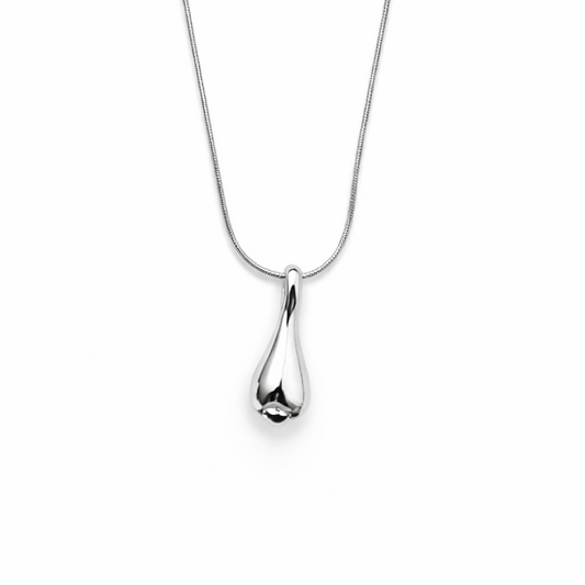 Sterling Silver Pear Drop Pendant