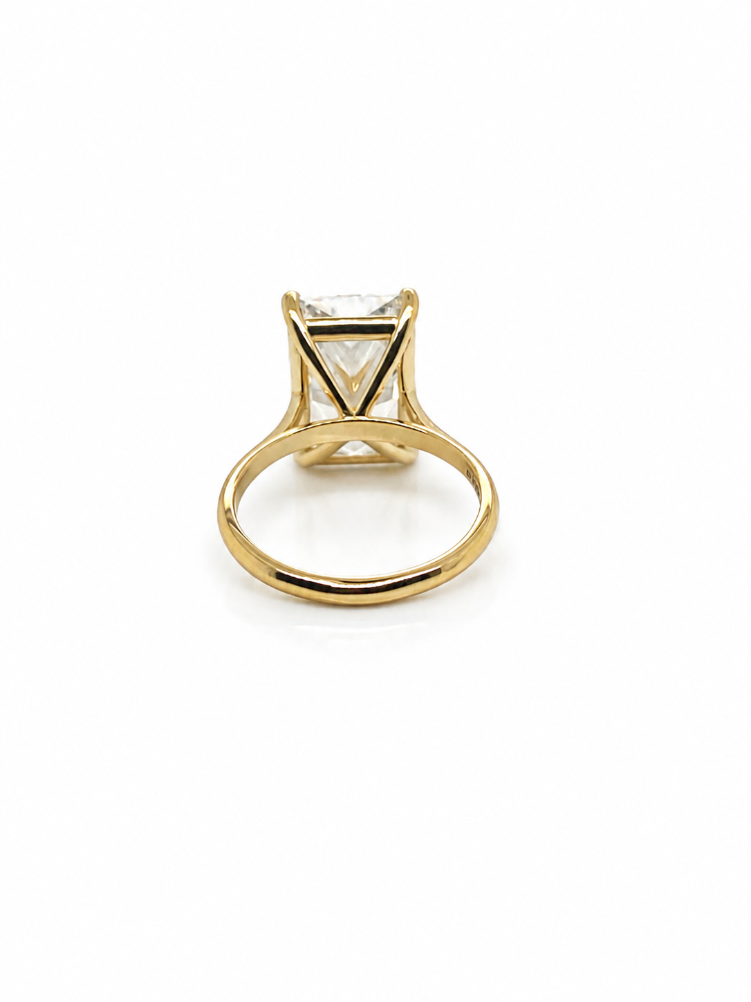 001740 DJ Coombes Bespoke 18ct Yellow Gold Engagement Ring Mount & Setting