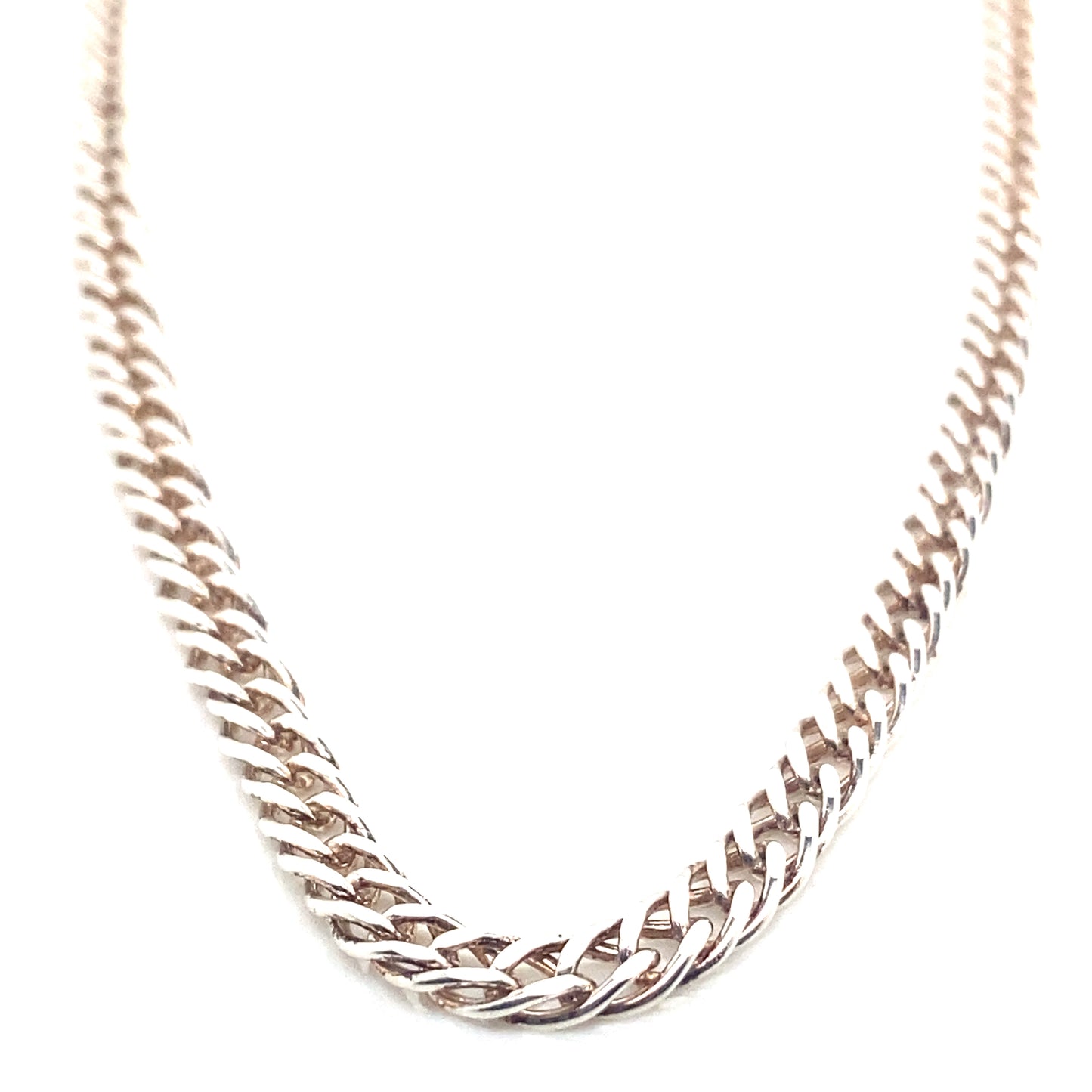 Sterling Silver Double Curb Chain