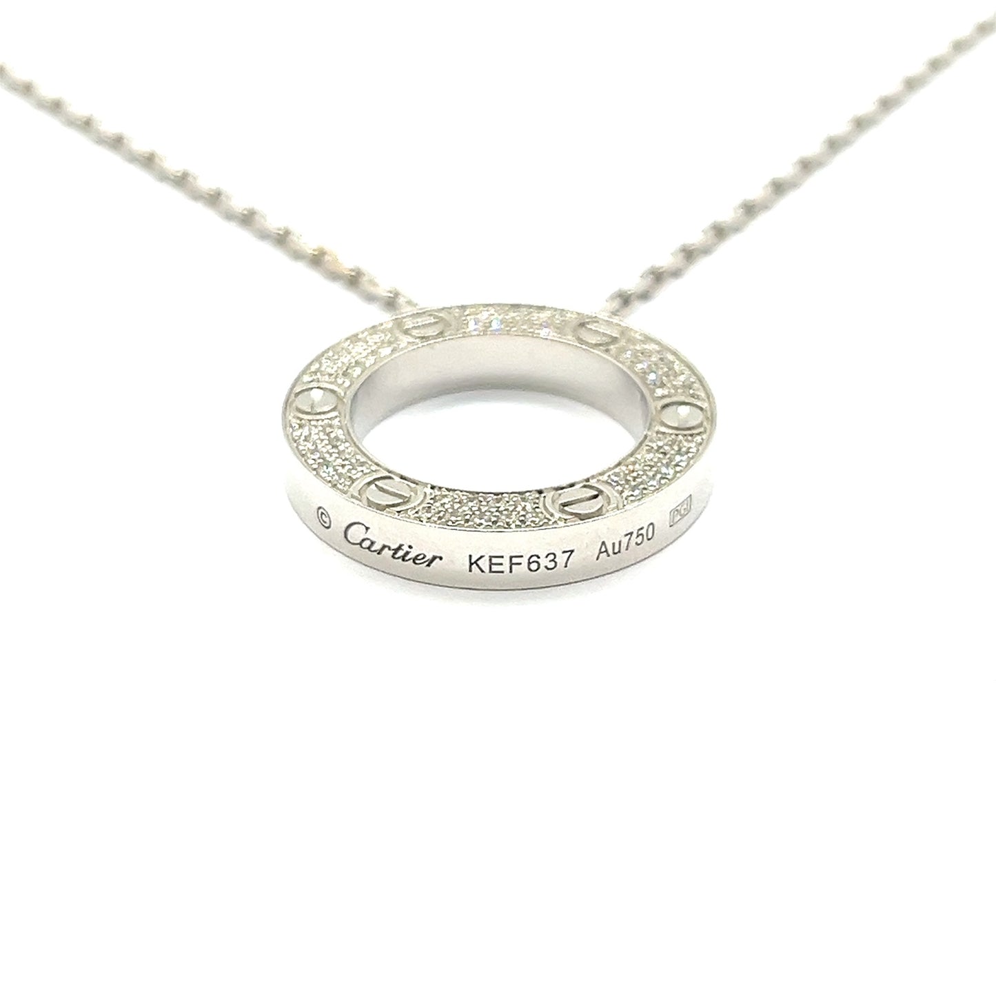 Cartier Love Diamond Necklace