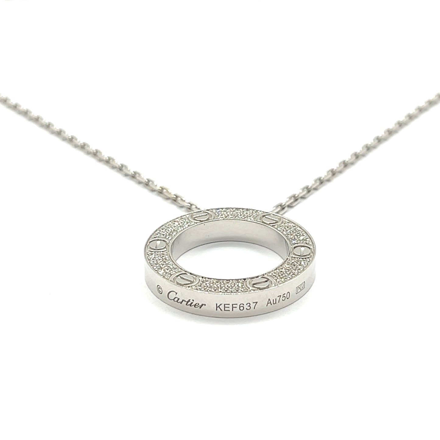 Cartier Love Diamond Necklace