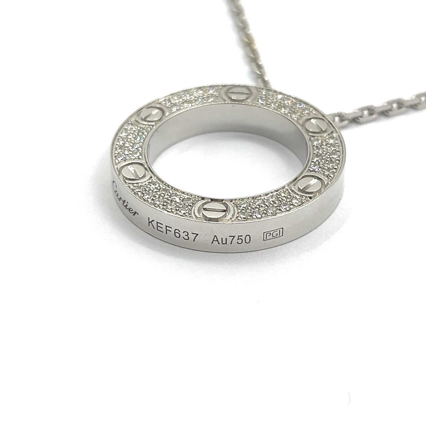 Cartier Love Diamond Necklace
