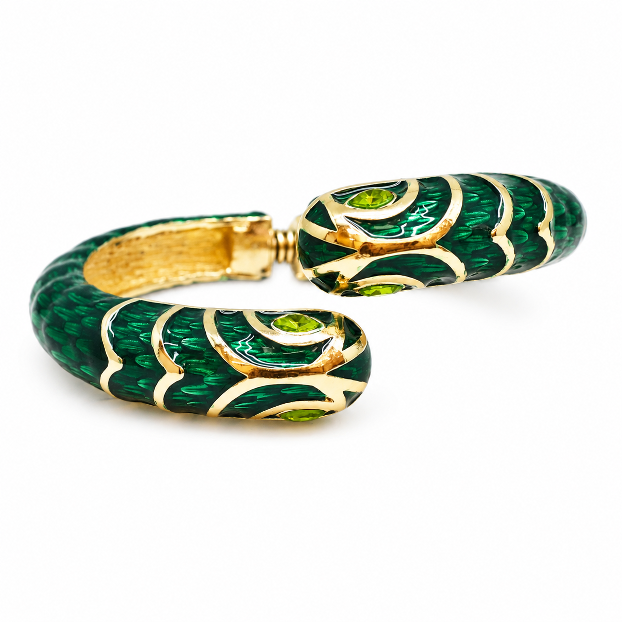 Gold Plated Serphina Snake Bracelet