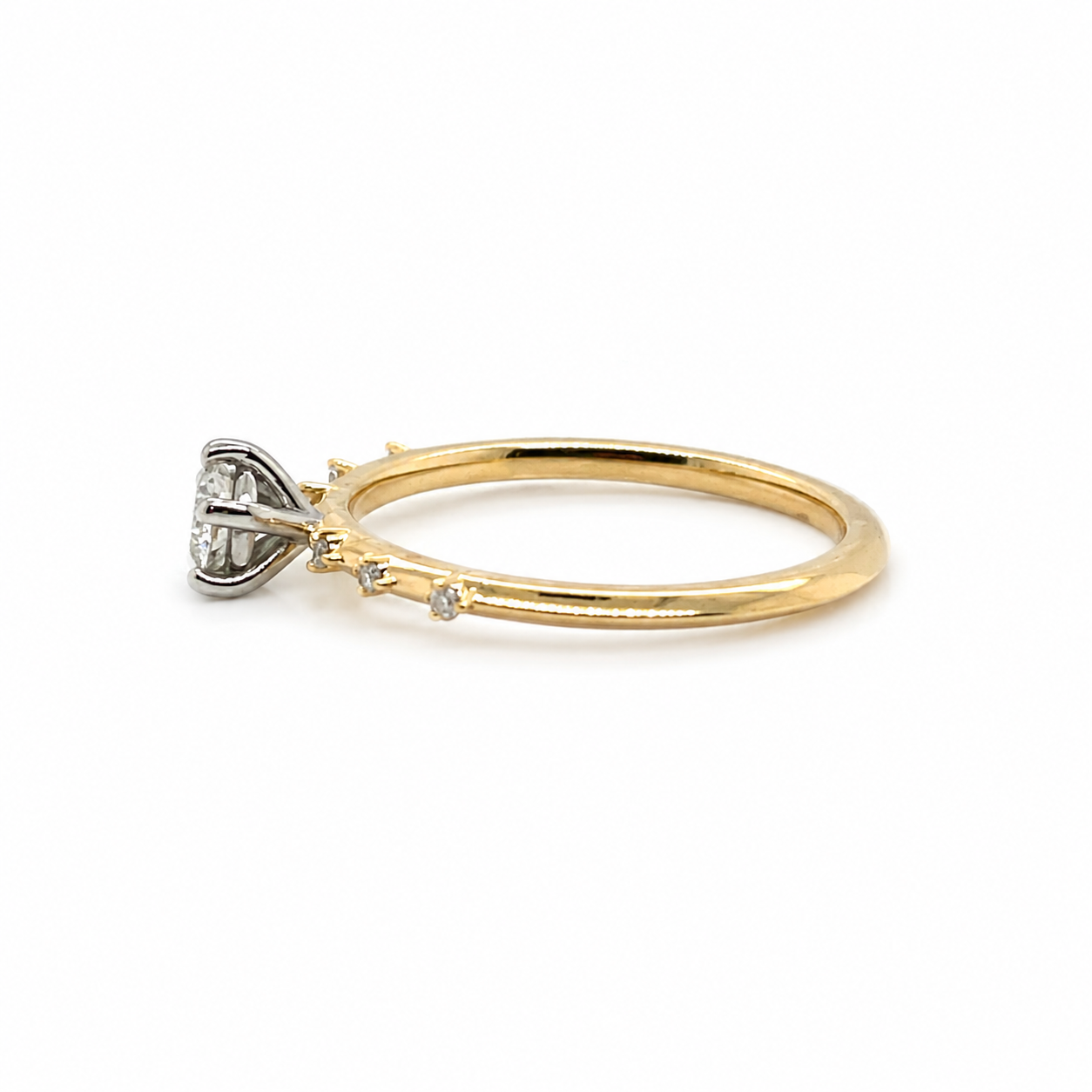 001683 BESPOKE: 6 x Rose Cut Diamonds Added