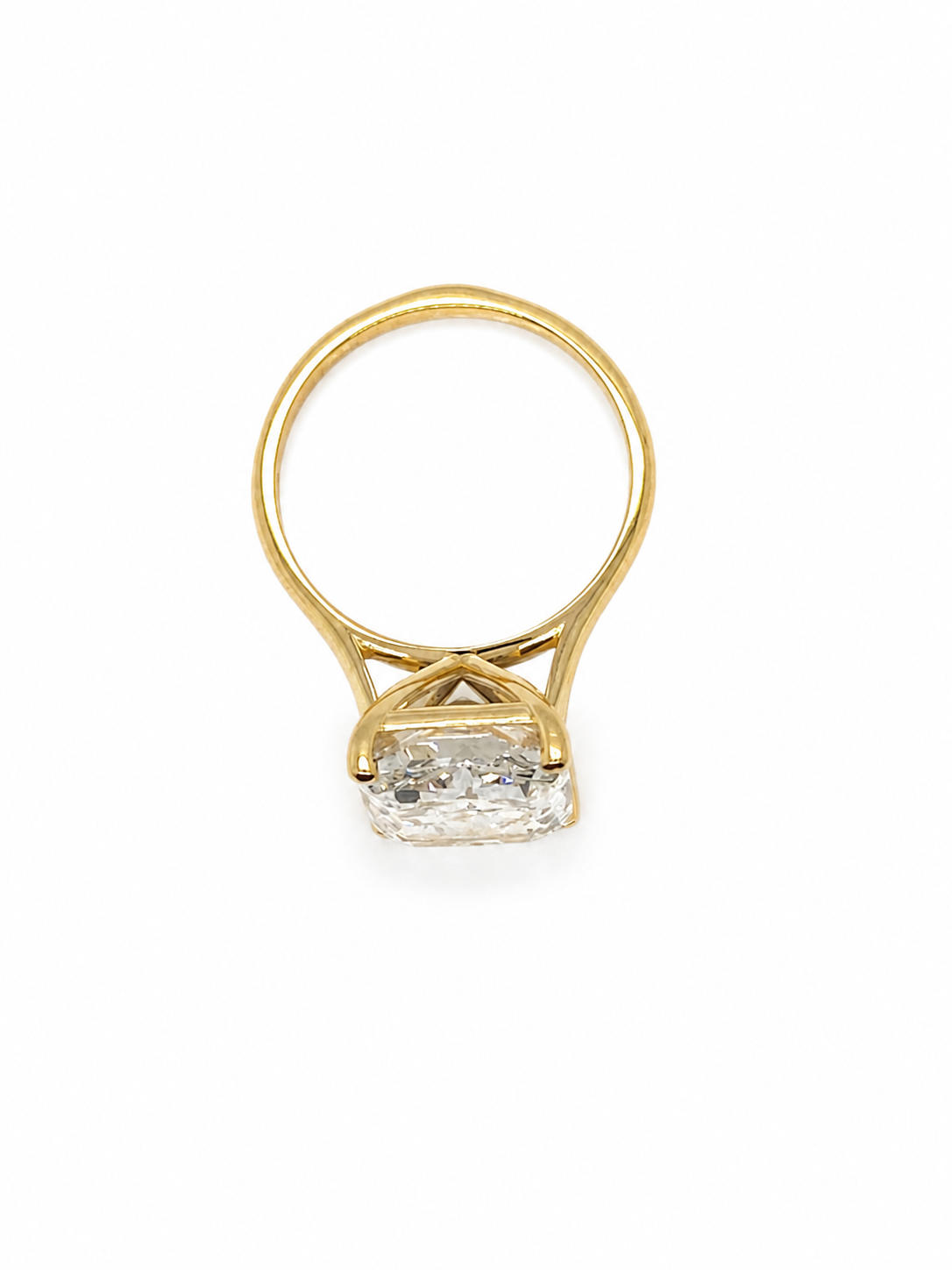 001740 DJ Coombes Bespoke 18ct Yellow Gold Engagement Ring Mount & Setting