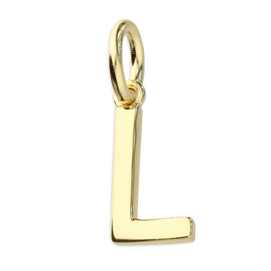 Goldplated L Pendant