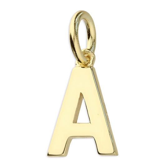 Goldplated A Pendant