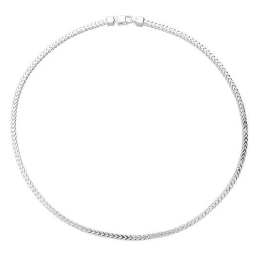 Sterling Silver Francco 4 Sided Chain
