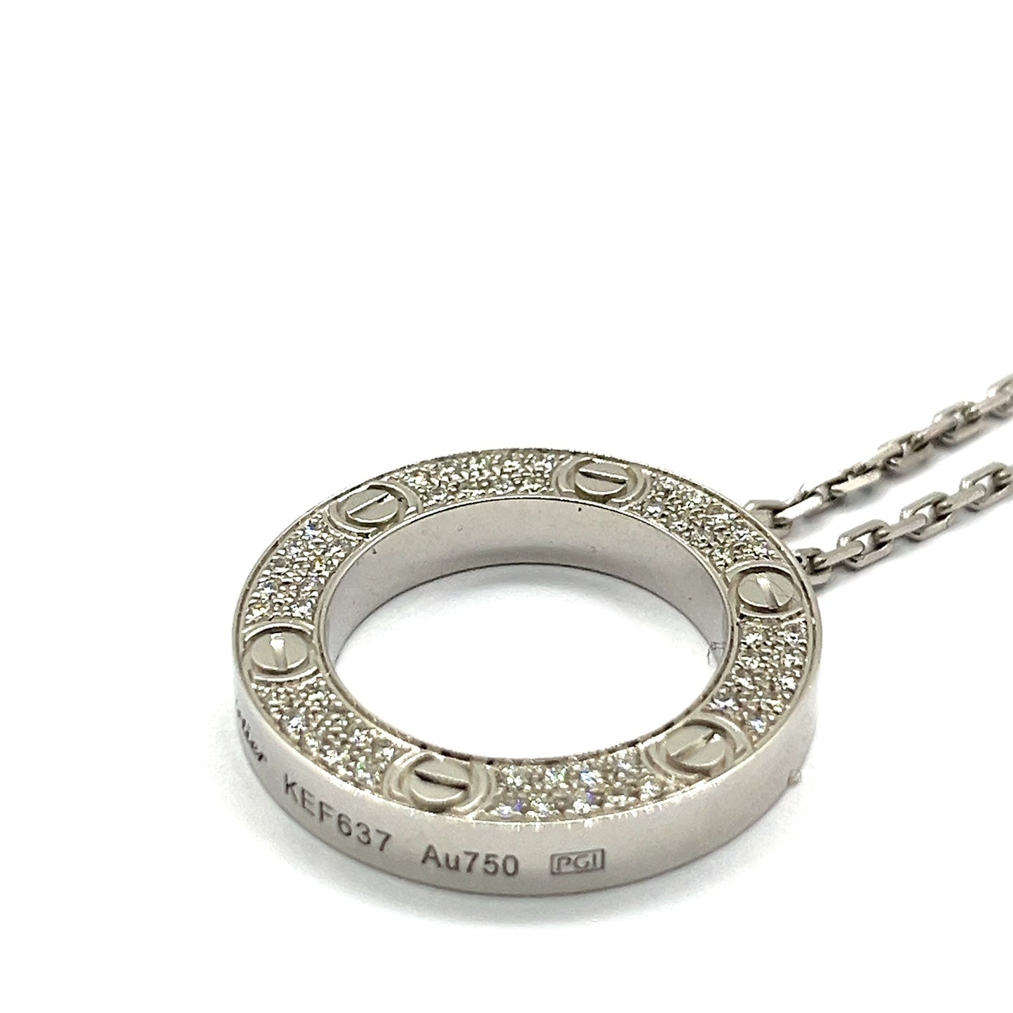 Cartier Love Diamond Necklace