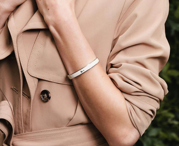 Bangel in Sterling Silver from Vivi Coo Forever Coo bracelet