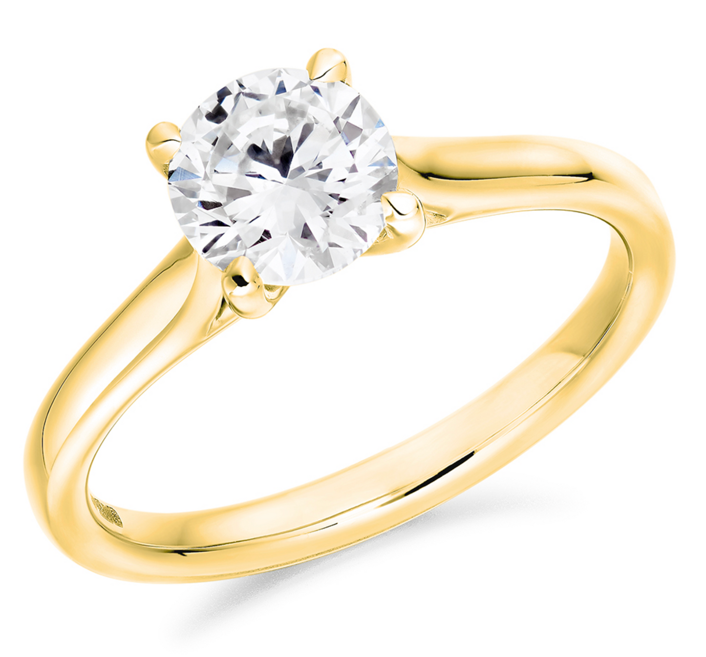 Round Brilliant Cut Diamond Solitaire Engagement Ring 1.00ct