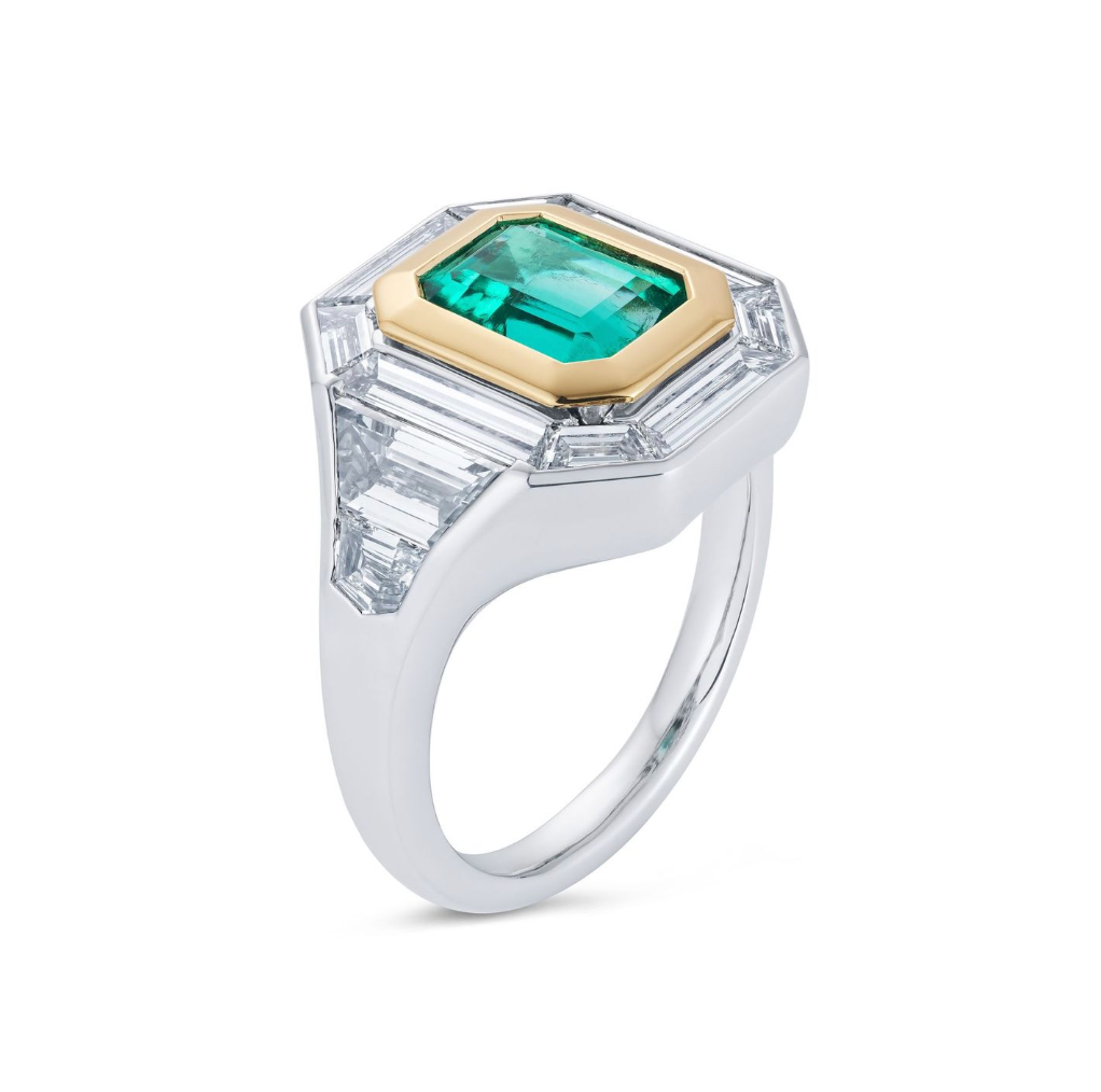 Emerald Star Nebula Ring