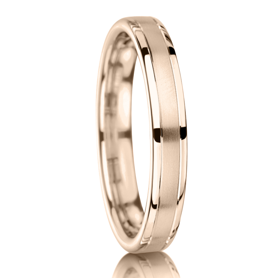 Matt centre with polished edges finish