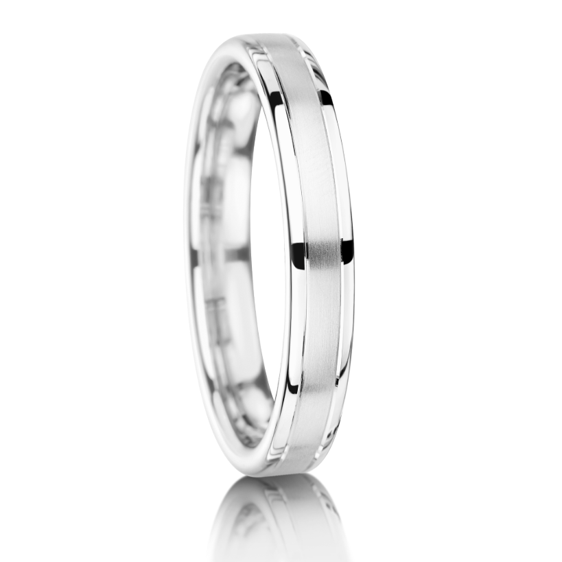 Matt centre with polished edges finish