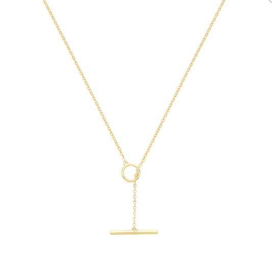 Toggle chain in 9ct yellow gold