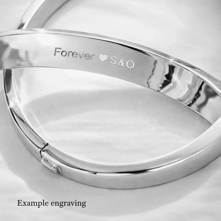 Sterling Silver Bangel from Vivi Coo The Tapuat Bracelet