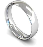 Medium Weight Traditional Court Wedding Band 5mm