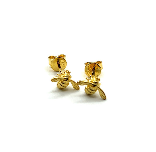 Bumble Bee Stud Earrings