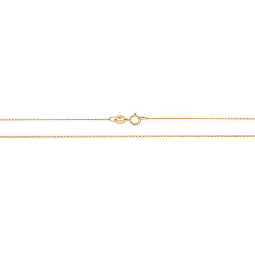 9ct Gold Close Curb Chain