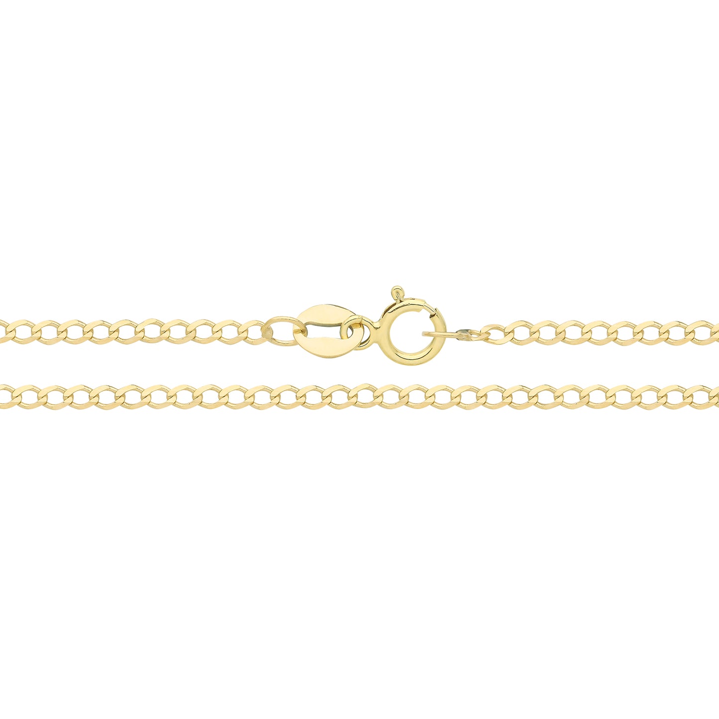 9ct Gold, Medium Weight Curb Chain