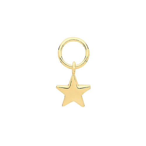 ~9ct Yellow Gold Star Charm