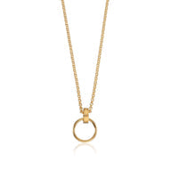 Gold Charm Capture Necklace 40cm - 45cm