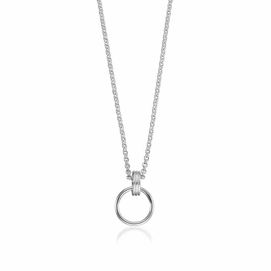 Silver Charm Capture Necklace 40cm - 45cm