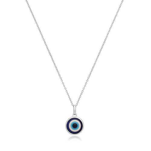 925 Sterling Silver Evil Eye Necklace