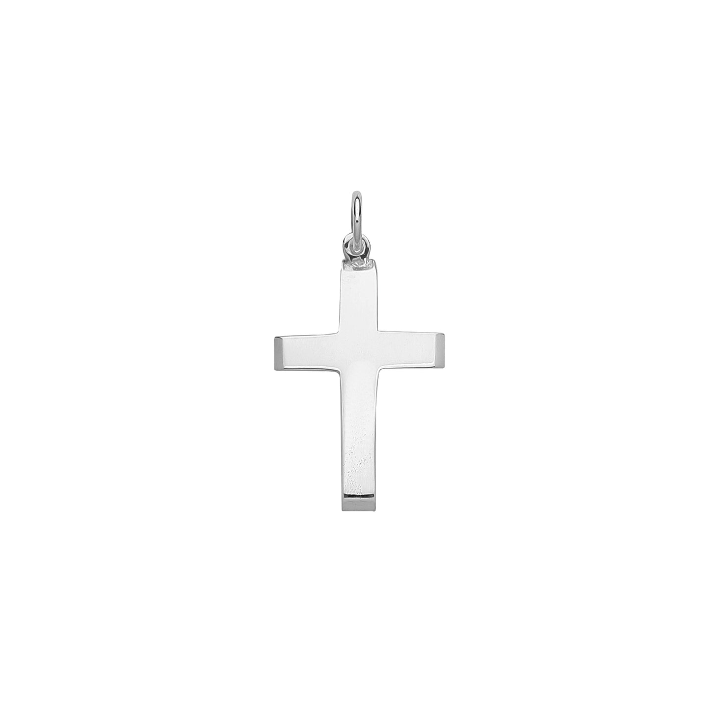Sterling Silver Medium Size Cross Pendant
