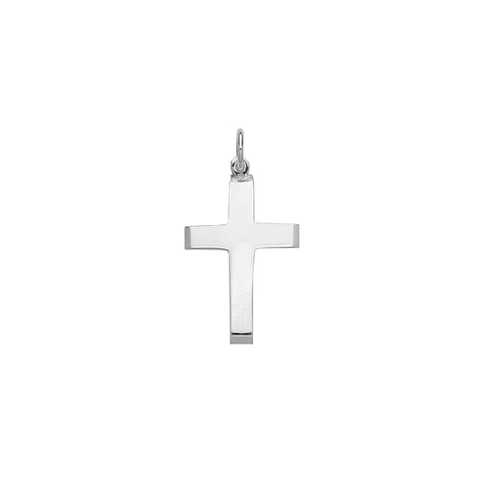 Sterling Silver Medium Size Cross Pendant